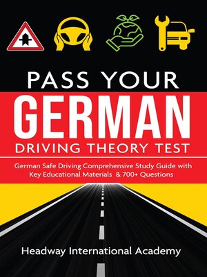 cover image of German Pass Your Driving Theory Test